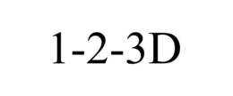 1-2-3D trademark