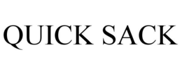 QUICK SACK trademark