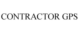 CONTRACTOR GPS trademark