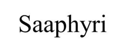 SAAPHYRI trademark