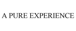 A PURE EXPERIENCE trademark