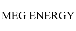 MEG ENERGY trademark