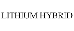 LITHIUM HYBRID trademark