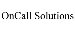 ONCALL SOLUTIONS trademark