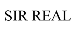 SIR REAL trademark