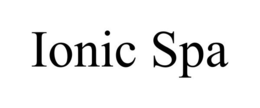 IONIC SPA trademark