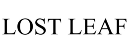 LOST LEAF trademark