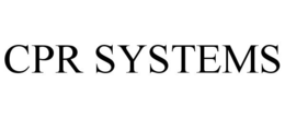 CPR SYSTEMS trademark