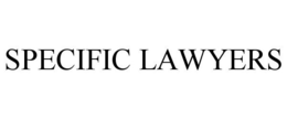 SPECIFIC LAWYERS trademark