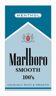 MARLBORO SMOOTH 100'S MENTHOL UNIQUELY RICH & SMOOTH PM USA trademark