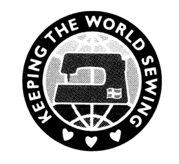 KEEPING THE WORLD SEWING trademark