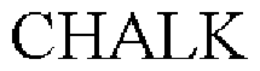 CHALK trademark