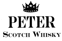 PETER SCOTCH WHISKY trademark