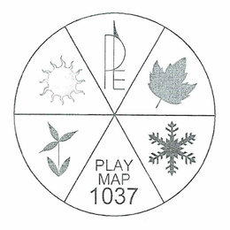 PE PLAY MAP 1037 trademark