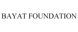 BAYAT FOUNDATION trademark