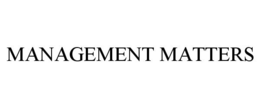 MANAGEMENT MATTERS trademark