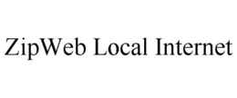 ZIPWEB LOCAL INTERNET trademark