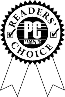 PC MAGAZINE READERS' CHOICE trademark