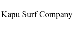 KAPU SURF COMPANY trademark
