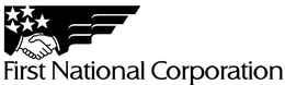 FIRST NATIONAL CORPORATION trademark