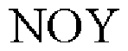 NOY trademark