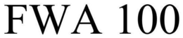 FWA 100 trademark