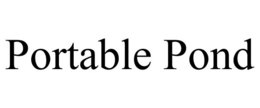 PORTABLE POND trademark