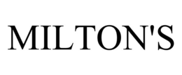 MILTON'S trademark