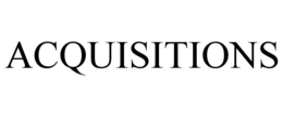 ACQUISITIONS trademark