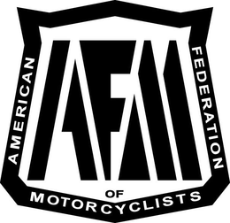 AFM AMERICAN FEDERATION OF MOTORCYCLISTS trademark