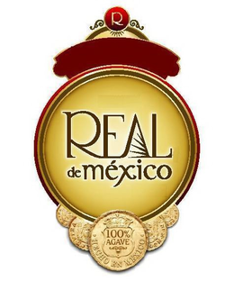 REAL DE MÉXICO  R 100% AGAVE  HECHO EN MEXICO trademark