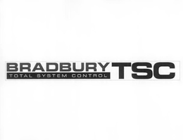 BRADBURY TOTAL SYSTEM CONTROL TSC trademark