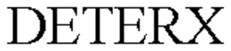 DETERX trademark