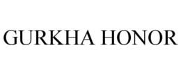 GURKHA HONOR trademark