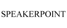 SPEAKERPOINT trademark