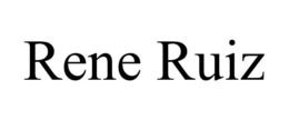 RENE RUIZ trademark