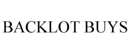 BACKLOT BUYS trademark