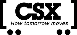 CSX HOW TOMORROW MOVES trademark