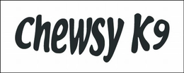 CHEWSY K9 trademark