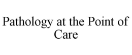 PATHOLOGY AT THE POINT OF CARE trademark