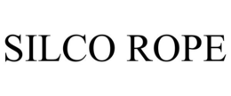 SILCO ROPE trademark