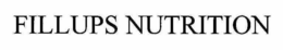 FILLUPS NUTRITION trademark