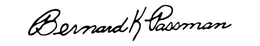 BERNARD K PASSMAN trademark