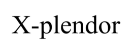 X-PLENDOR trademark