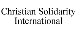 CHRISTIAN SOLIDARITY INTERNATIONAL trademark