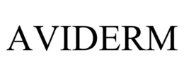 AVIDERM trademark