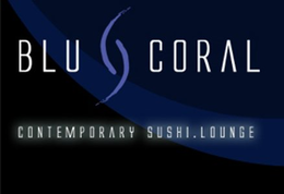 BLU CORAL CONTEMPORARY SUSHI.LOUNGE trademark