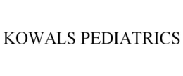 KOWALS PEDIATRICS trademark
