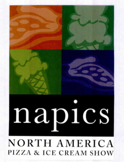 NAPICS NORTH AMERICA PIZZA & ICE CREAM SHOW trademark
