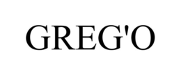 GREG'O trademark